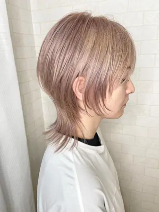 ショート カラー 神野 雅樹のヘアスタイル