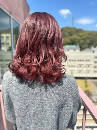 ミディアム カラー Viage （ビアージュ）のヘアスタイル
