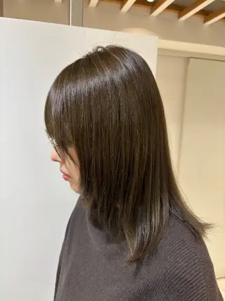 カラー 白石 歩真のヘアスタイル