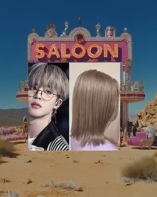 ミディアム カラー あやか/ハイトーンカ ラー/デザインカラーのヘアスタイル