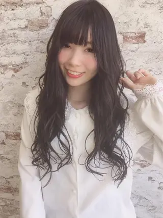 ロング 豊中/メンズ特化 岡田 龍之介のヘアスタイル