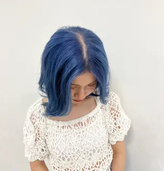 セミロング カラー ✨武内凌太✨ 複雑履歴/ムラ修正のヘアスタイル