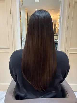 ロング 竹之内 香織のヘアスタイル