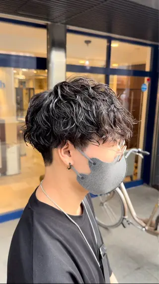 パーマ メンズ パーマ／縮毛矯正/ 副店長 ・村田伊吹のヘアスタイル
