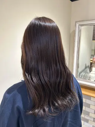 ミディアム カラー たけだ ゆうほのヘアスタイル