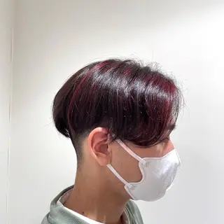 カラー メンズ 赤澤 海斗のヘアスタイル