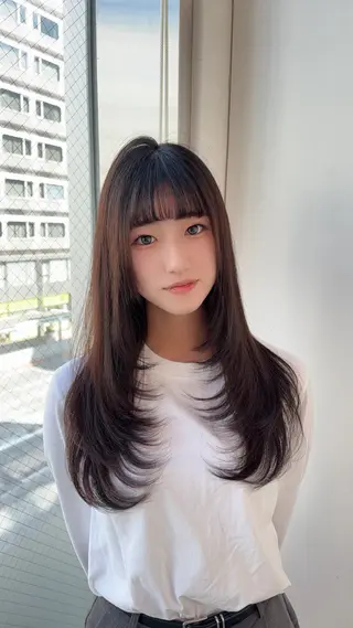 ロング 💖海外girl💖 レイヤー/MEARIのヘアスタイル