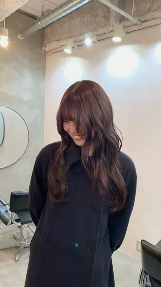 カラー TRENCH岡 千尋のヘアスタイル