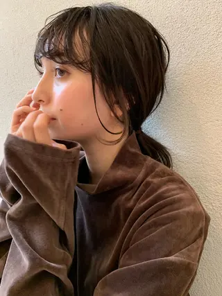 ミディアム カラー パーマ sakoda shunkiのヘアスタイル