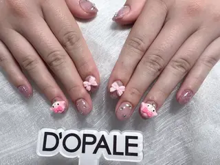 ネイル D‘OPALEサロン所属・長さ出し専門店 上野kkのネイルデザイン