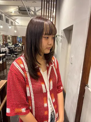 ロング カラー MOK大阪梅田店 Asahiのヘアスタイル