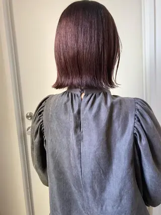 ミディアム カラー 小木曽智美 /ボブ/ショートのヘアスタイル