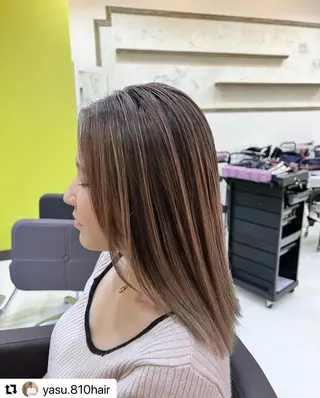 ミディアム カラー メンズ 🩷Eny terrace🩷のヘアスタイル