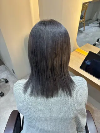 ミディアム カラー ハイトーン/アレンジ 🎀アオイ🎀のヘアスタイル