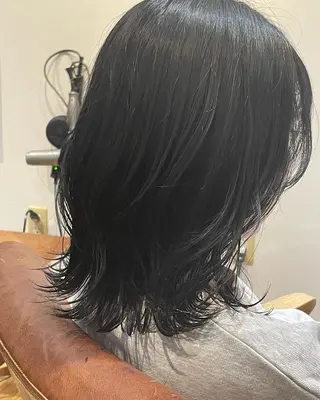 ミディアム カラー Botanica所属・メンズカット /ボブ/ショートボブのヘアスタイル