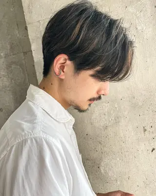 カラー メンズ YOHEI【メンズ/ パーマ/メンズ特化】のヘアスタイル