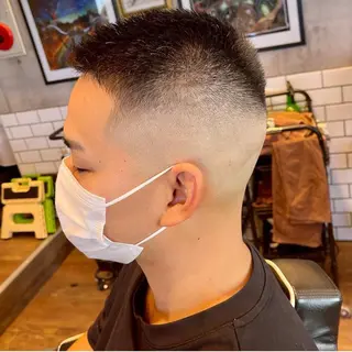 ショート メンズ 久保木 優輝のヘアスタイル