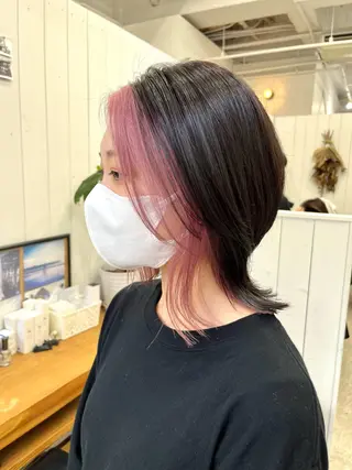 ミディアム レイヤーカット/艶髪 🌈高橋遥香🌈のヘアスタイル