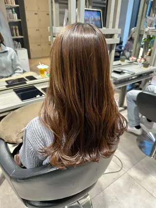 ロング カラー 透明感カラー/ボブ /佐藤伶のヘアスタイル