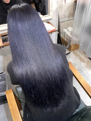 ロング カラー カラー&プルエクステ 大人気！！のヘアスタイル