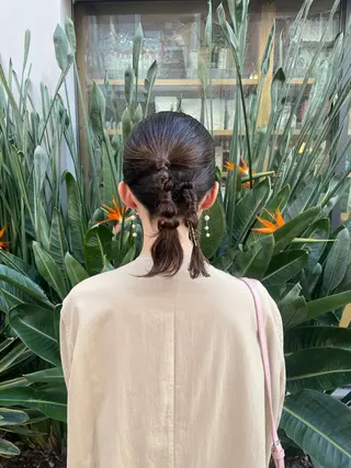 ミディアム HARUKA /透明感カラーのヘアスタイル