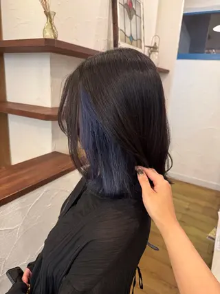 ミディアム カラー hair musee所属・musée 柱店のヘアスタイル