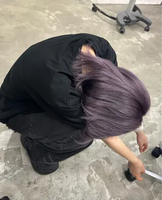 カラー ハイトーン/レイヤー /艶カラー🎀のヘアスタイル