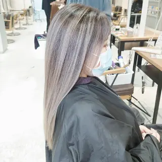 ロング カラー 艶髪✨ブリーチ職人 井手正康のヘアスタイル