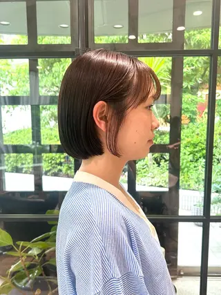 ショート ボブレイヤー/ ブリーチ/miyuuのヘアスタイル