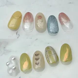 ネイル Aina北千住 misugaのネイルデザイン