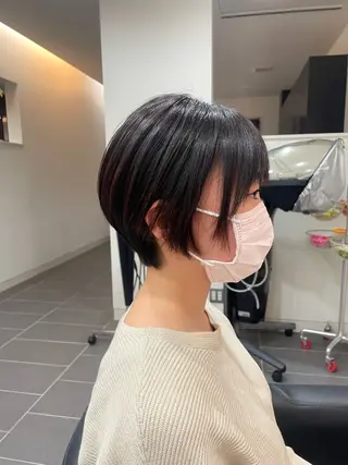 ショート ヘアーメイクス所属・ホウノ サナ モデル募集🍒のヘアスタイル