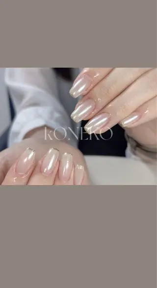 ネイル コネコネイルサロン モデル用のネイルデザイン