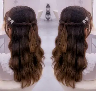 ヘアアレンジ 秋葉原コットン所属・ヘアセット 🤍AIRA🤍のヘアスタイル