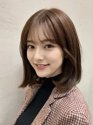 ショート 髪質改善🇰🇷 レイヤーカット/梅田のヘアスタイル