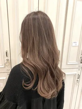 ロング カラー LaBless梅田 🎀坂本リオのヘアスタイル