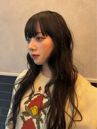 ロング カラー saika🖤 モデル募集のヘアスタイル