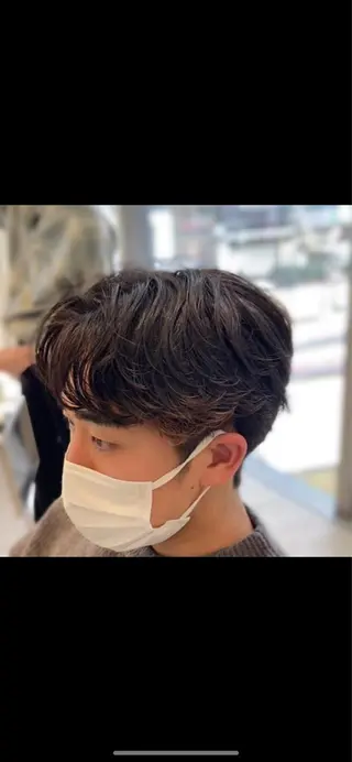 パーマ メンズ メンズ縮毛矯正 ♠️店長下平隼人のヘアスタイル