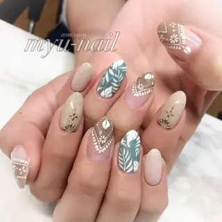 ネイル ホームサロン myu-nailのネイルデザイン