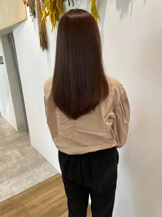 セミロング éclat hair's BEAU group所属・福永 晋也のヘアスタイル