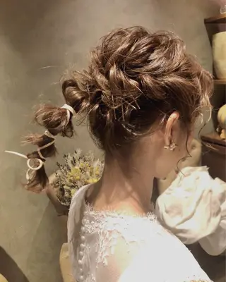 ミディアム ヘアアレンジ あんざき みわのその他イメージ
