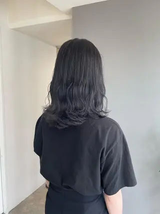 セミロング soyon心斎橋所属・♡透明感/艶カラー/ M a I ♡のヘアスタイル