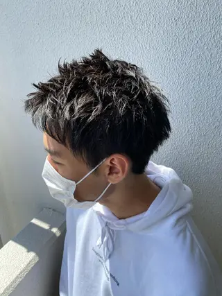 ショート メンズ 柳澤 和也のヘアスタイル