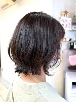 カラー メンズパーマ山内 結稀のヘアスタイル