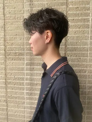 パーマ メンズ 谷川 あかりのヘアスタイル