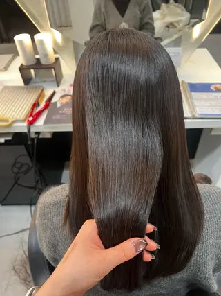 ロング 韓国風顔まわり/ベー ジュ/マツエク♡美咲のマツエク・マツパデザイン