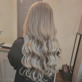 ロング ヘアアレンジ MagicMush ✴︎シールエクステのヘアスタイル