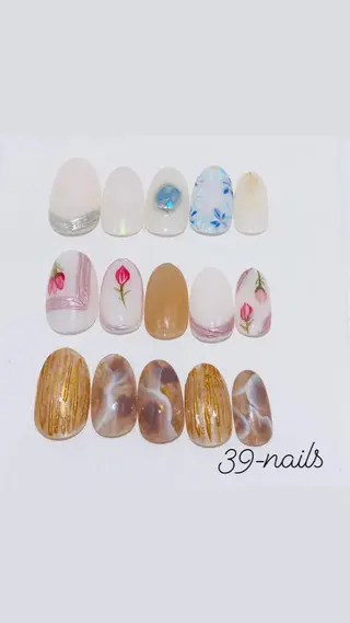 ネイル 39-nails EharaMikuのネイルデザイン
