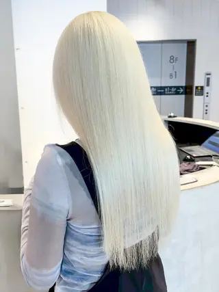 ミディアム カラー ITbyALBUM 八王子店のヘアスタイル