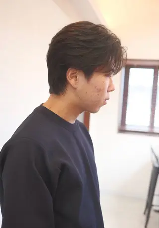 ショート パーマ メンズ The one and only. Shizuoka所属・メンズ特化パーマ 美容師/小泉賢徒のヘアスタイル