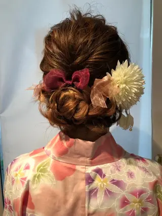 ヘアアレンジ 代表　土屋ヒロユキ ショートカットのヘアスタイル